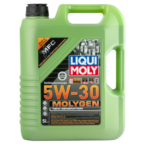 Синтетическое моторное масло Molygen New Generation 5W-30 - 5 л