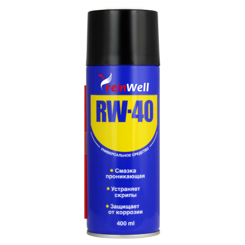 Универсальное средство (смазка проникающая) MULTI RW-40 - 0,4 л Универсальное средство (смазка проникающая) MULTI RW-40 - 0,4 л